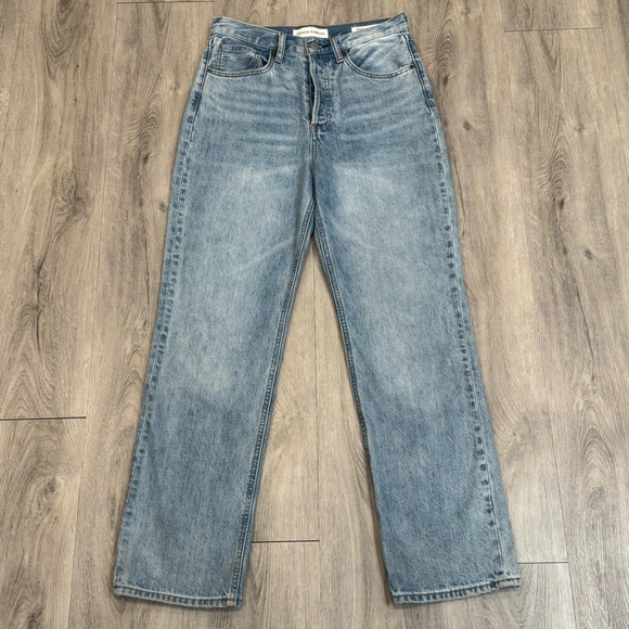 Denim Forum Denim - Denim Forum THE JONI High Rise Casual Blue Denim Loose Fit 29L Jeans